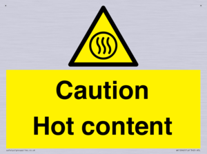 Caution Hot content